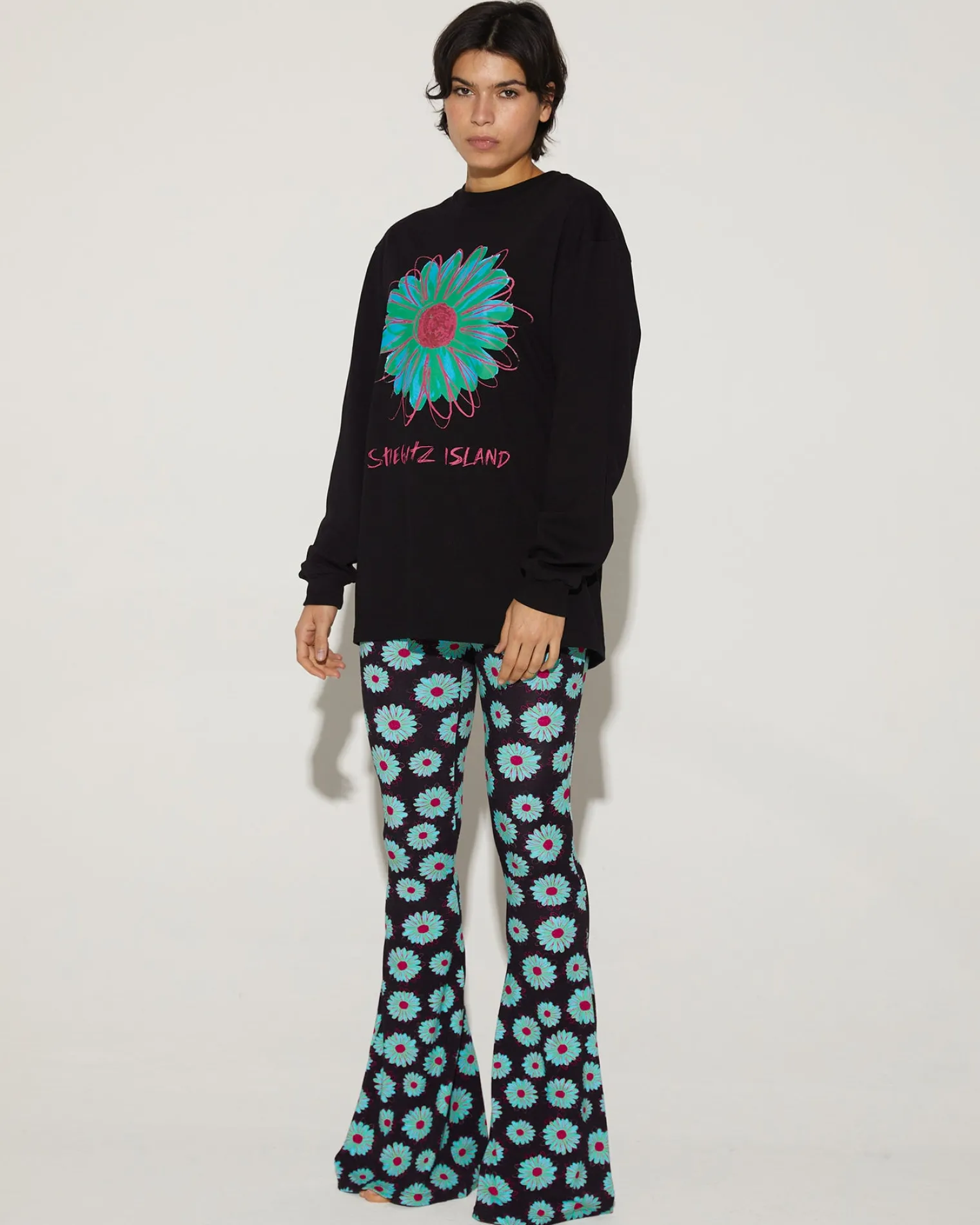 Store Aalya Flared Broek Broeken
