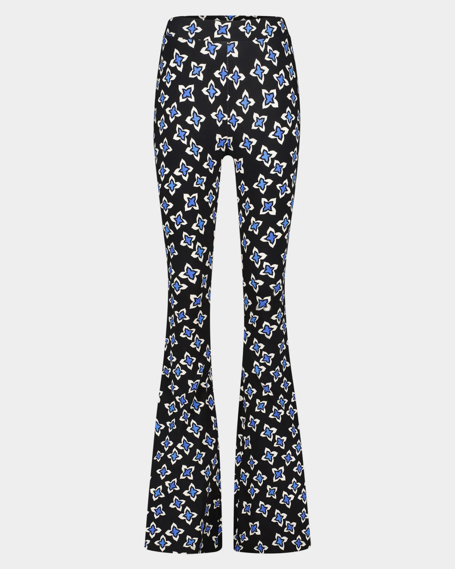 Best Anna Flared Broek Blauw Broeken