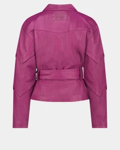 Online Appele Leather Jacket Jacks