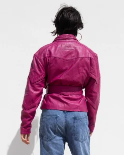 Online Appele Leather Jacket Jacks
