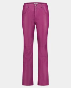 Store Appele Leather Trousers Broeken