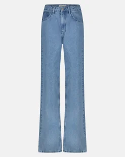 Hot Arina Jeans Blauw Broeken