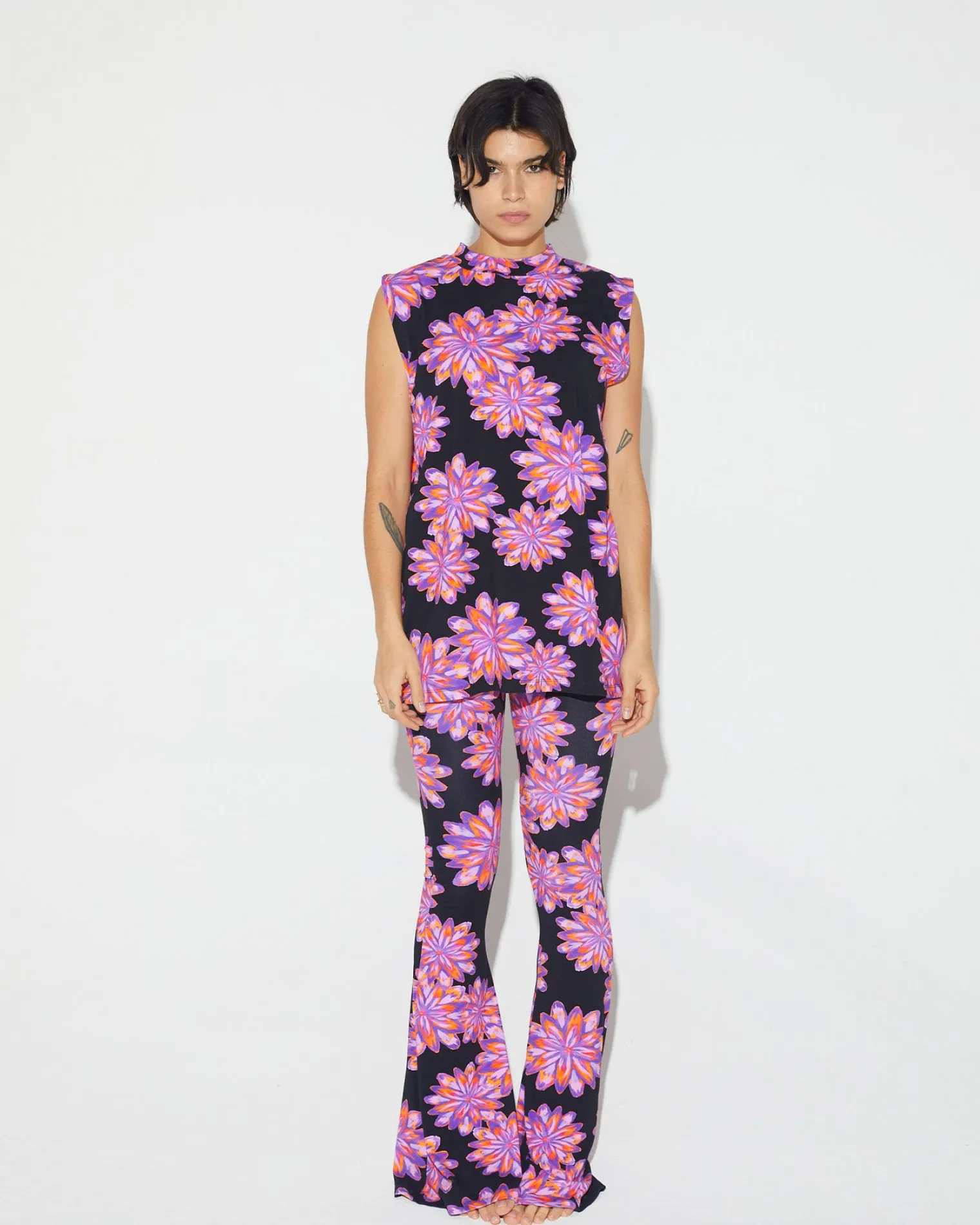 Cheap Aurora Flared Broek Flared Broeken
