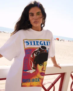 Clearance Carmen Oversized T-Shirt T-Shirts & Tops