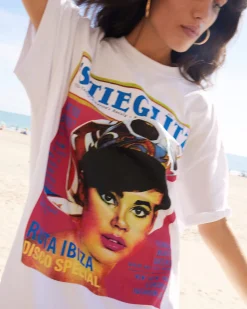 Clearance Carmen Oversized T-Shirt T-Shirts & Tops