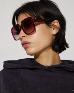 Fashion Coco Zonnebril Paars Accessories