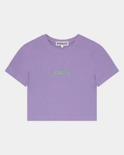 Discount Cropped Top Lilac T-Shirts & Tops