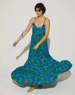 New Danae Maxi Jurk Berry Jurken