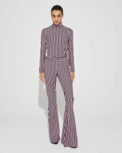 Flash Sale Erica Flared Broek Roze Broeken