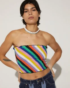 Cheap Estel Smocked Top T-Shirts & Tops
