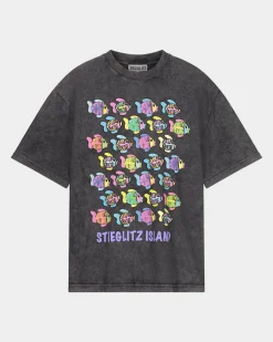 Online Fea Worn Out T-Shirt T-Shirts & Tops