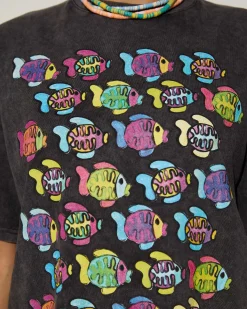 Online Fea Worn Out T-Shirt T-Shirts & Tops