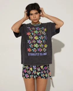 Online Fea Worn Out T-Shirt T-Shirts & Tops