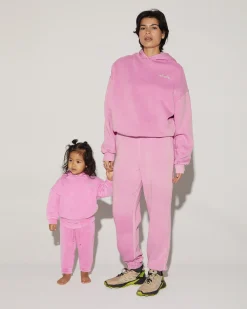 Fashion Hoda Kids Hoodie Washed Pink Kinderen