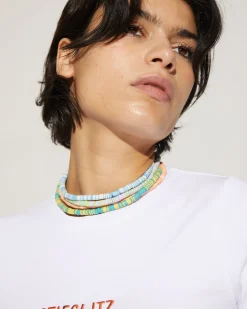 Cheap Lemon Squeeze Ketting Blauw/Wit Accessories