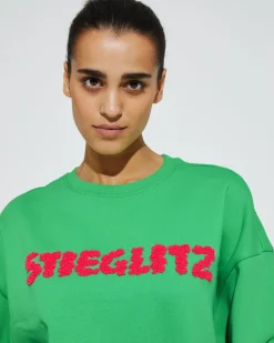 Online Lois Sweater Groen Pullis & Sweaters
