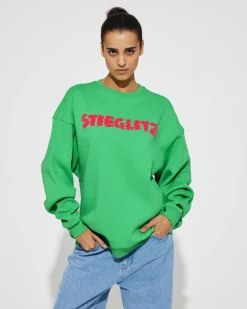 Online Lois Sweater Groen Pullis & Sweaters