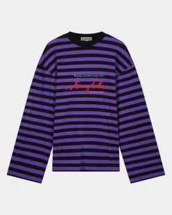 Best Lotta Longsleeve Top Paars Longsleeves & Blouses