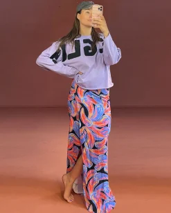 Best Sale Lova Longsleeve Purple T-Shirts & Tops