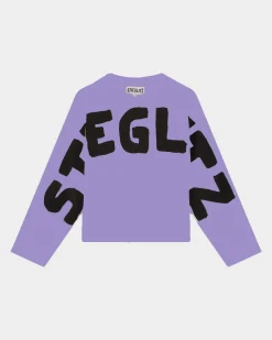 Best Sale Lova Longsleeve Purple T-Shirts & Tops