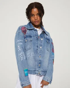 Discount Love Denim Jacket Jacks