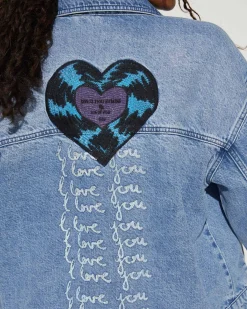 Discount Love Denim Jacket Jacks