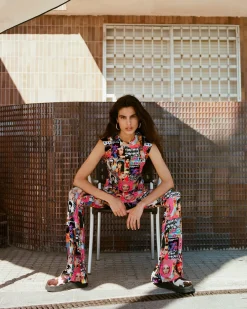Clearance Magazine Flared Broek Broeken