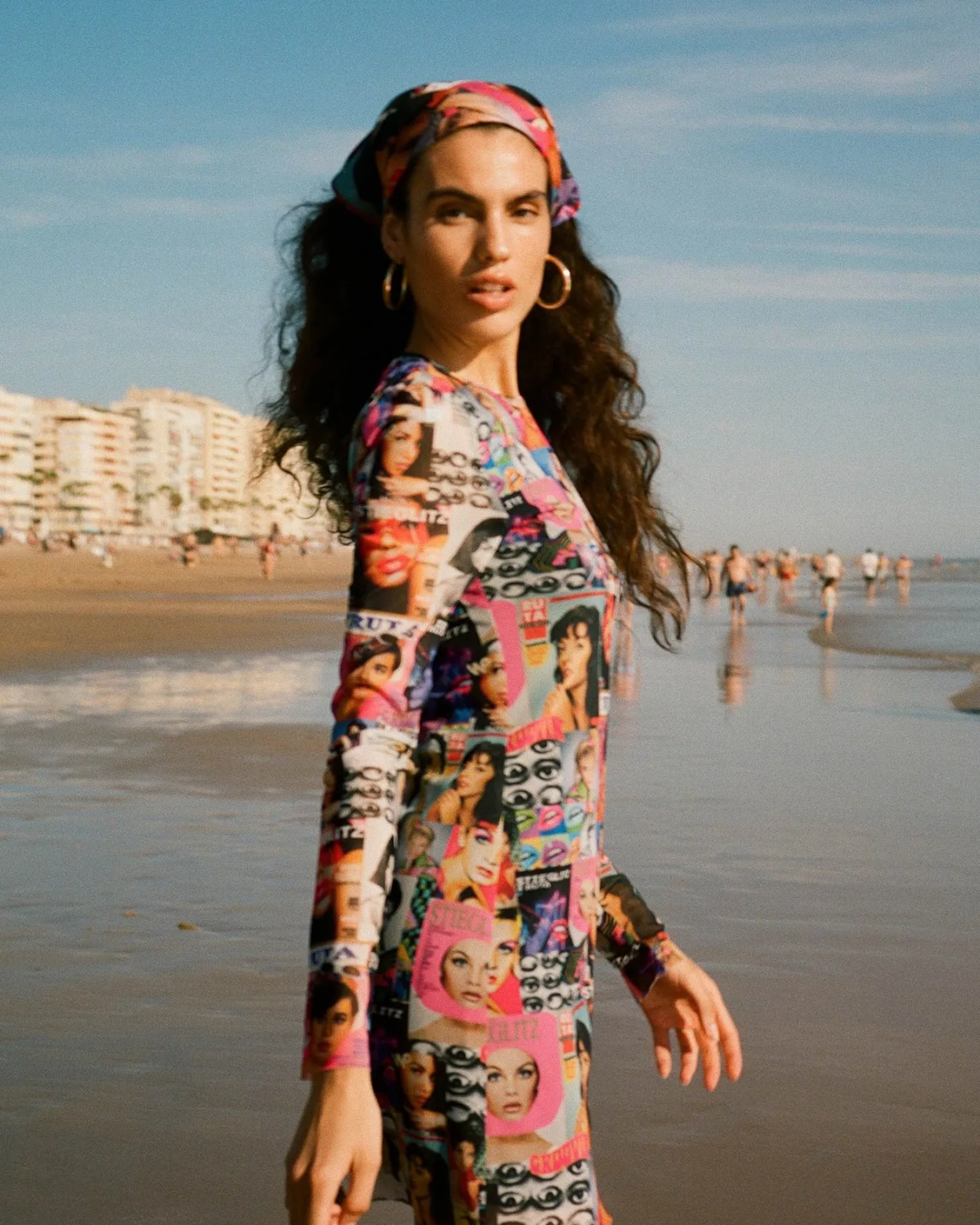 Discount Magazine Mesh Jurk Jurken