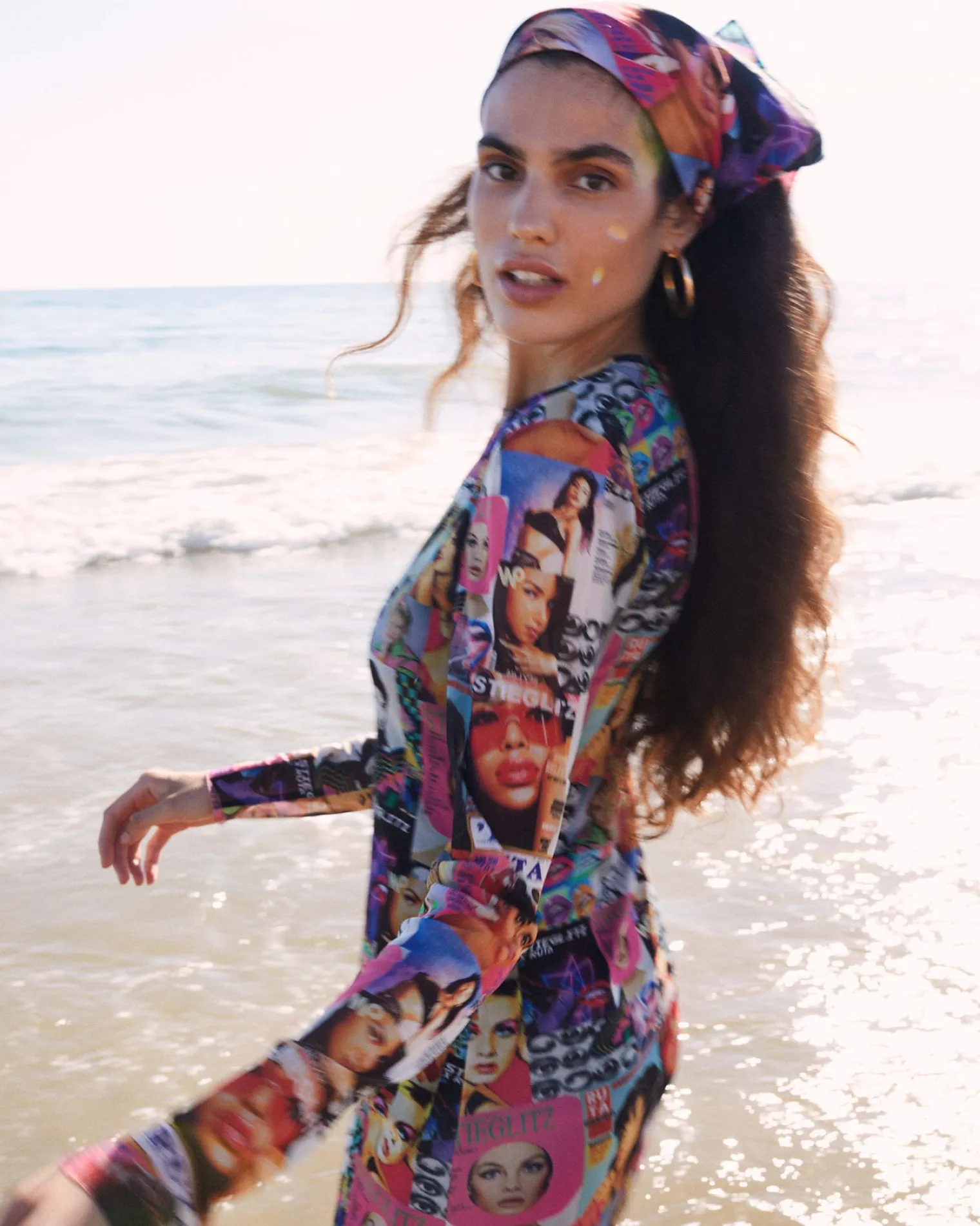 Discount Magazine Mesh Jurk Jurken