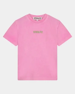 Cheap Mel Worn Out T-Shirt Kids Pink Kinderen