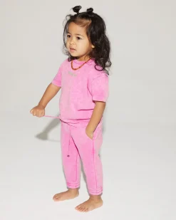 Cheap Mel Worn Out T-Shirt Kids Pink Kinderen