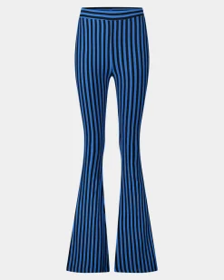Clearance Norrey Flared Broek Kobalt Broeken