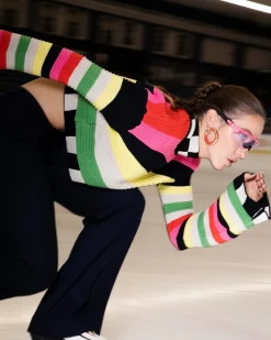 Fashion Race Jumper Gebreide Truien