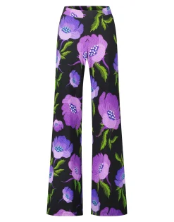 Discount Rosa Flower Palazzos Broeken