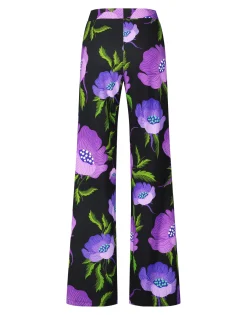 Discount Rosa Flower Palazzos Broeken