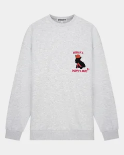 Cheap Scottie Sweater Grey Pullis & Sweaters