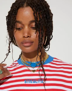 New Striped T-Shirt T-Shirts & Tops