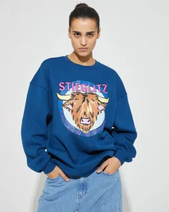 Outlet Tibby Sweater Donkerblauw Pullis & Sweaters