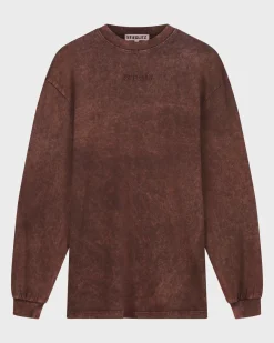 Cheap Worn Out Skate T-Shirt Bruin Longsleeves & Blouses