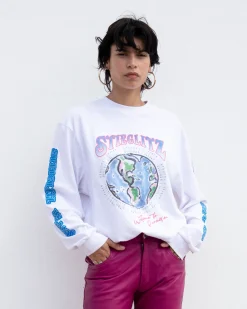 Sale Yinlee Skate T-Shirt T-Shirts & Tops