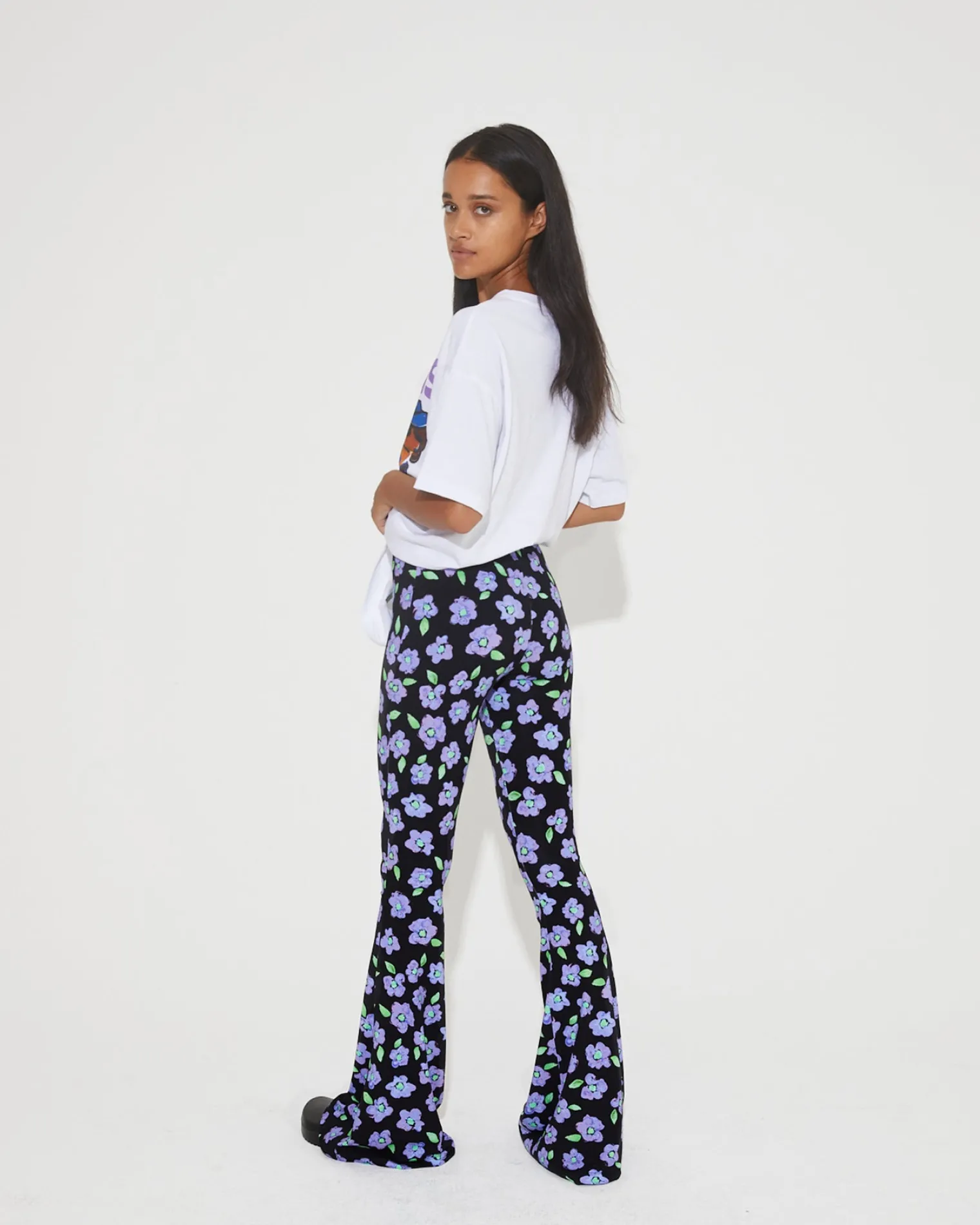 Shop Yuma Flared Broek Broeken